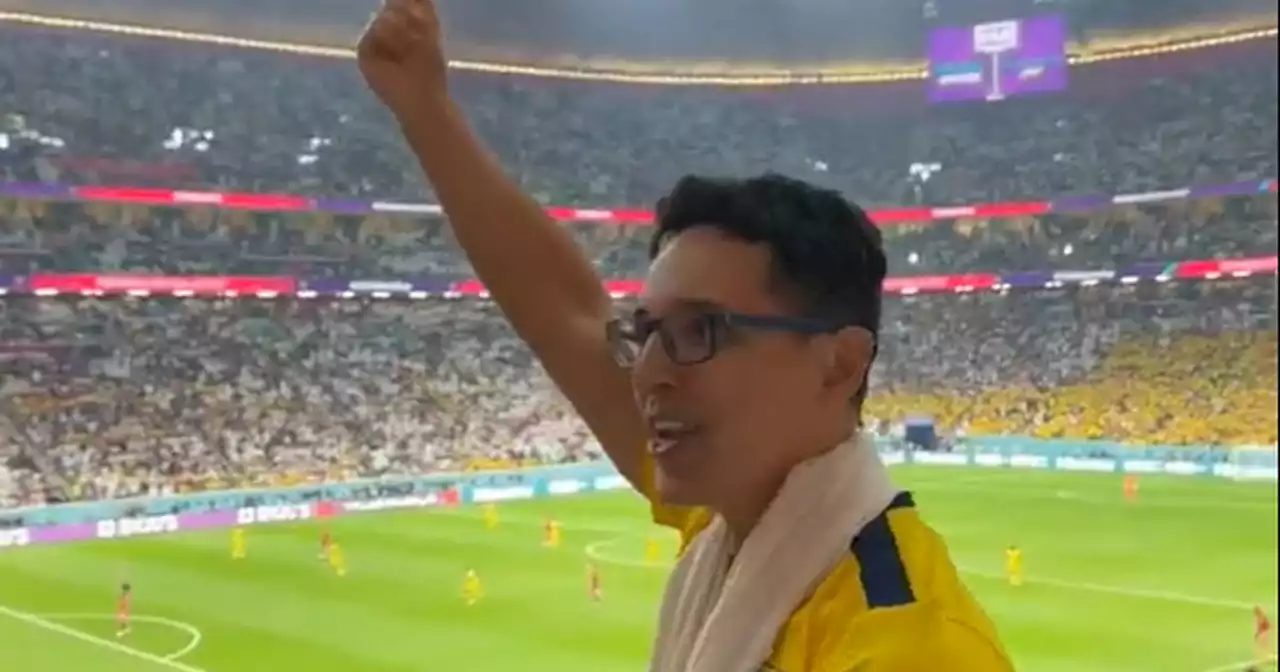 WM 2022: Ecuador-Fan provoziert Katarer nach aberkanntem Tor