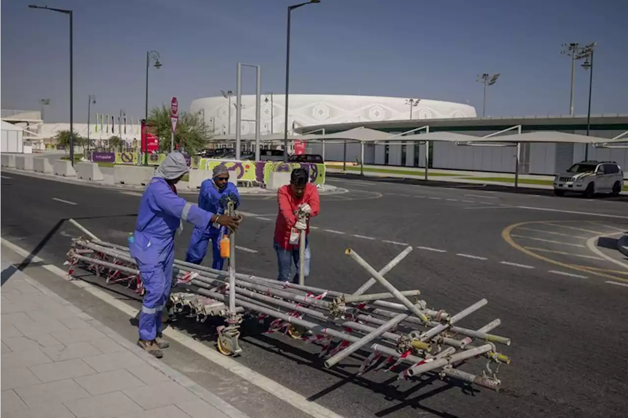 In a stadium of their own, migrant workers say their sweat made World Cup happen