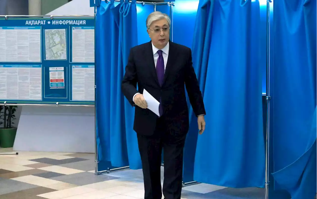 Au Kazakhstan, le président sortant Tokaïev remporte largement les élections