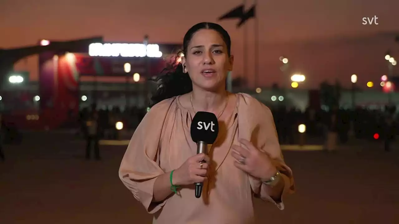 Fotboll: SVT-reportern i Qatar: ”Jag känner mig övervakad”