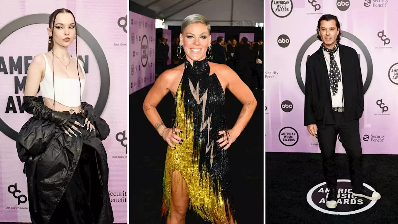 American Music Awards 2022 red carpet arrivals