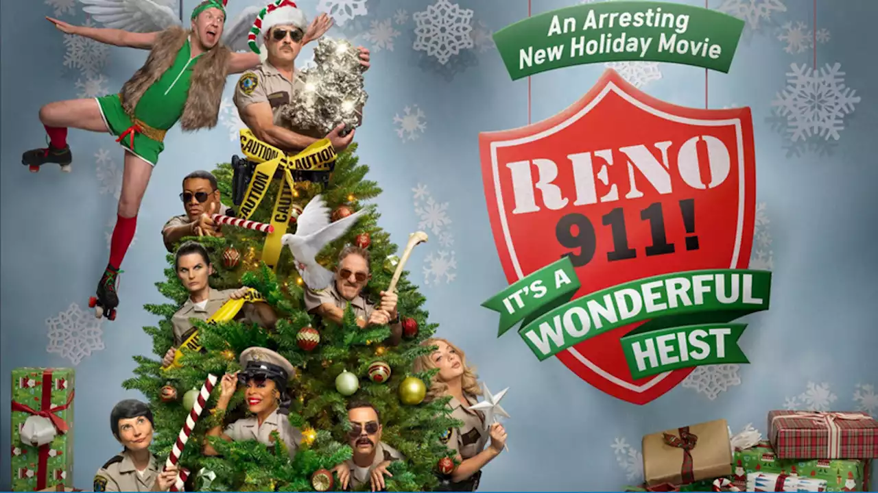 'Tis the season for hotpants in the trailer for Reno 911!: It’s A Wonderful Heist