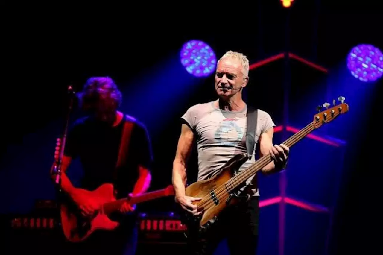 Sting set to perform in Singapore on March 22