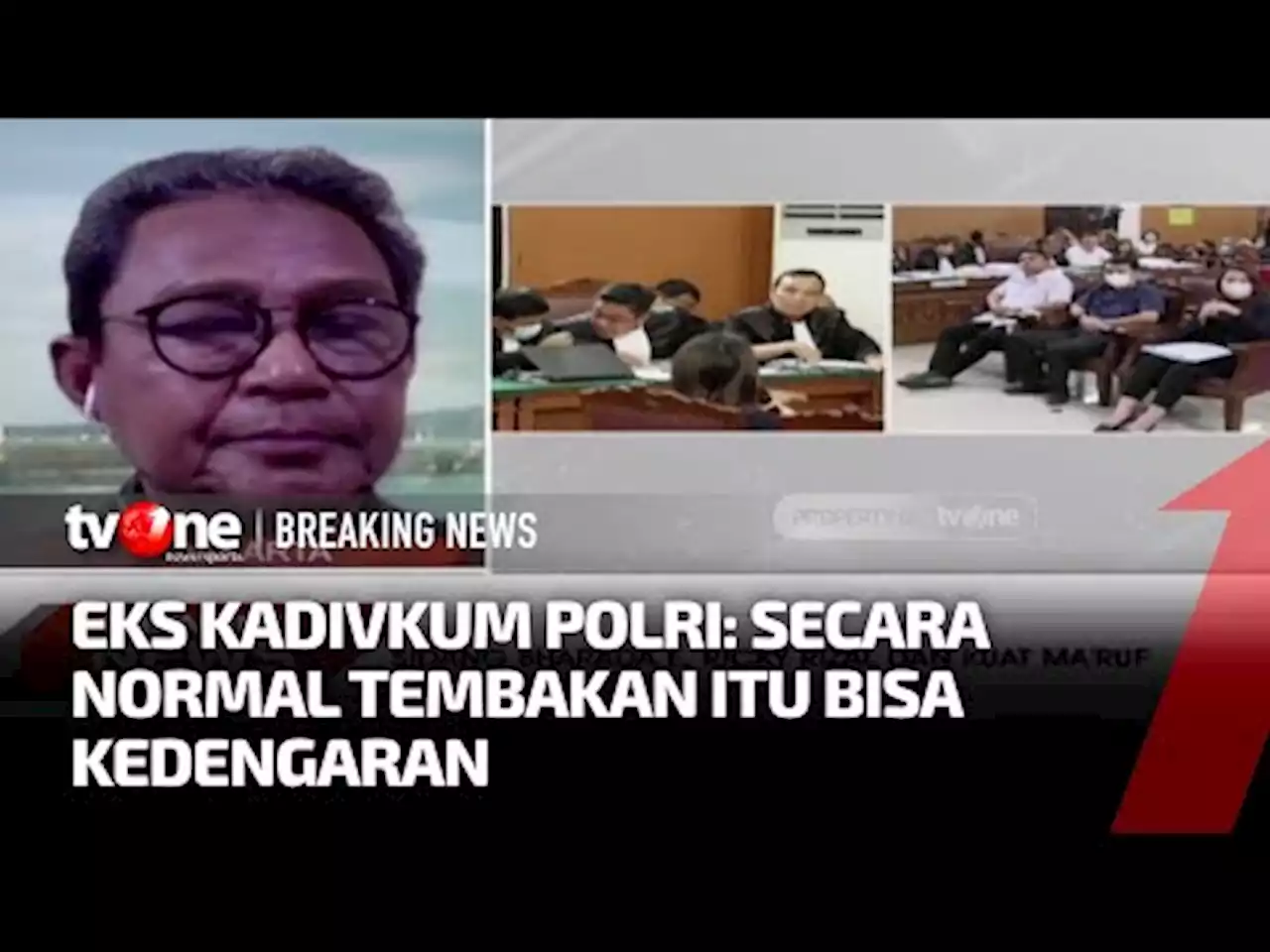 Ridwan Soplanit Tidak Mendengar Suara Tembakan, Eks Kadivkum Polri: Sulit Dibedakan dengan Petasan - tvOne