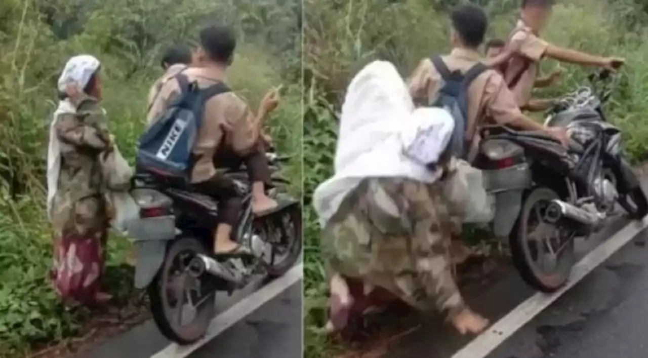 Kumpulan ‘enam jahanam’ tendang, pukul nenek ditahan polis