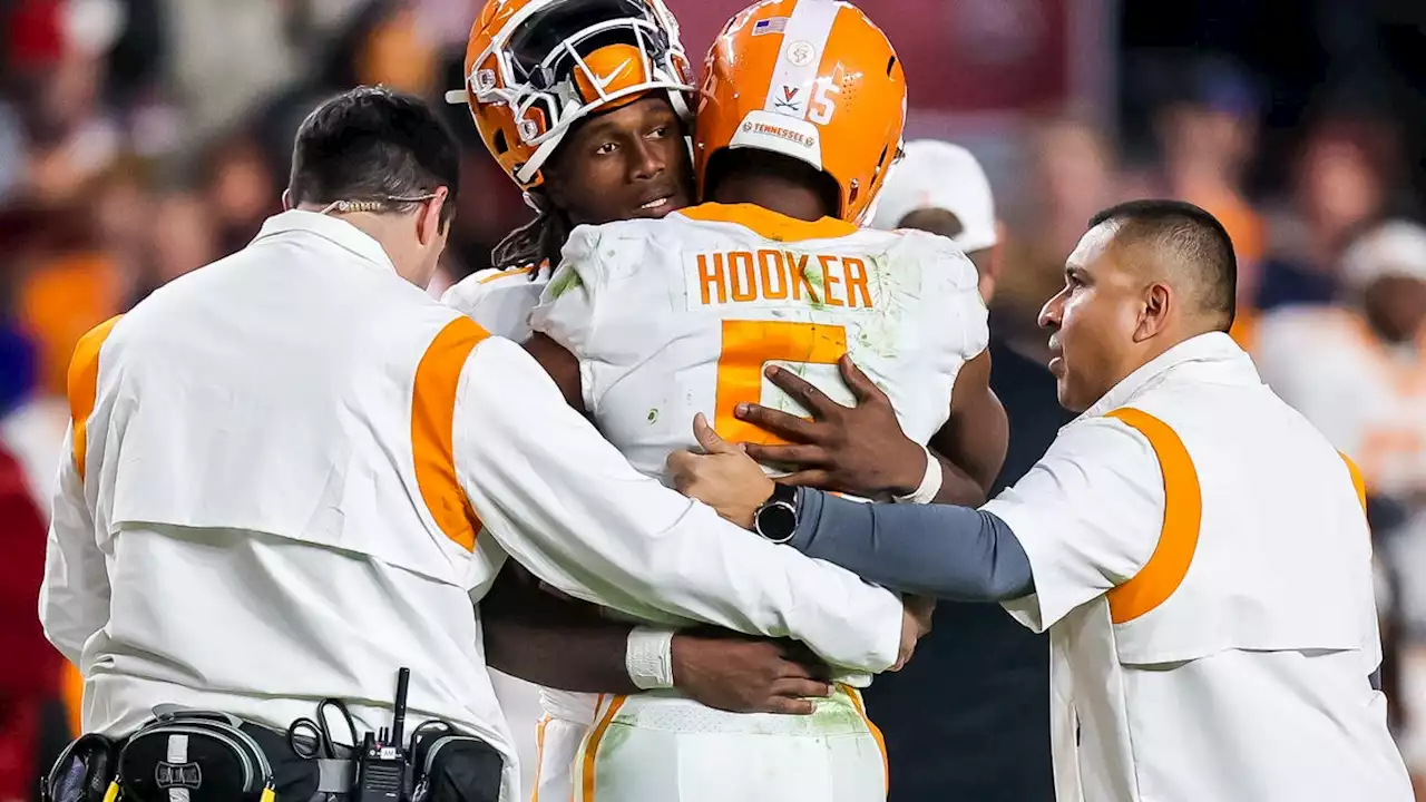 Hendon Hooker, Tennessee's Heisman Trophy candidate quarterback, out for season with torn ACL