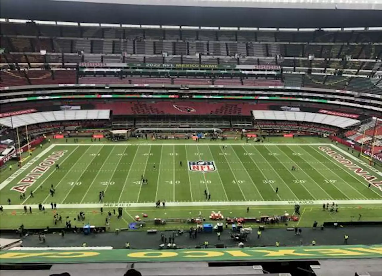 El Estadio Azteca ya está listo para el regreso de la NFL a México