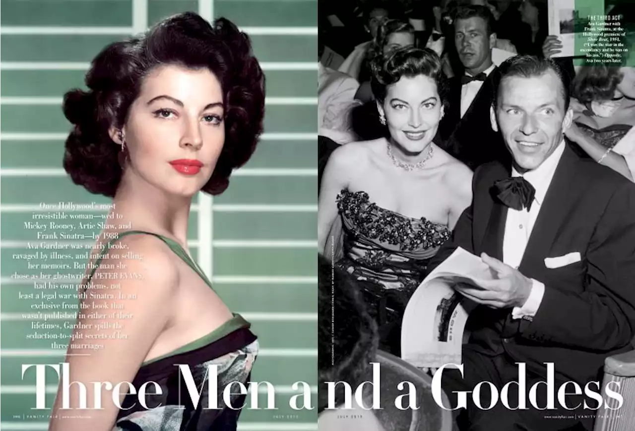 Three Men and a Goddess | Vanity Fair | July 2013