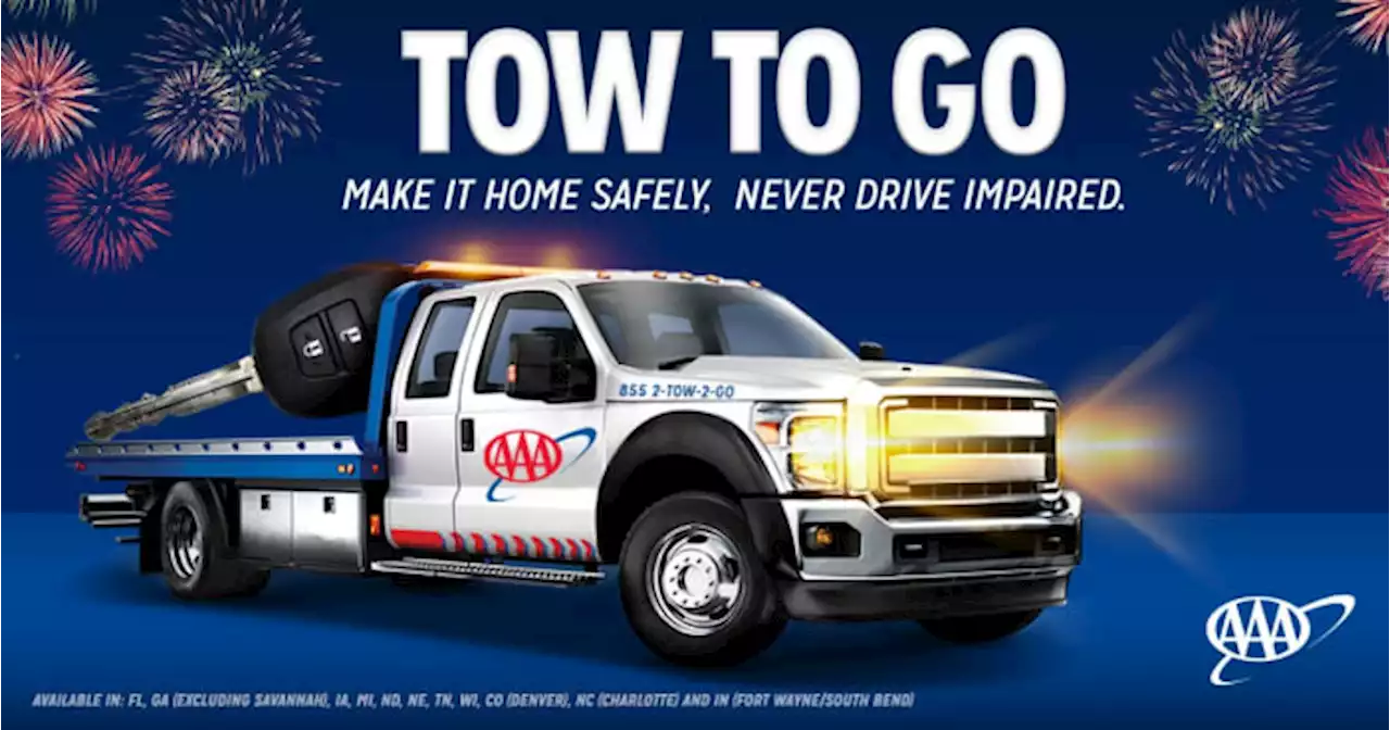 AAA Activates ‘Tow to Go’ for Thanksgiving Holiday Weekend