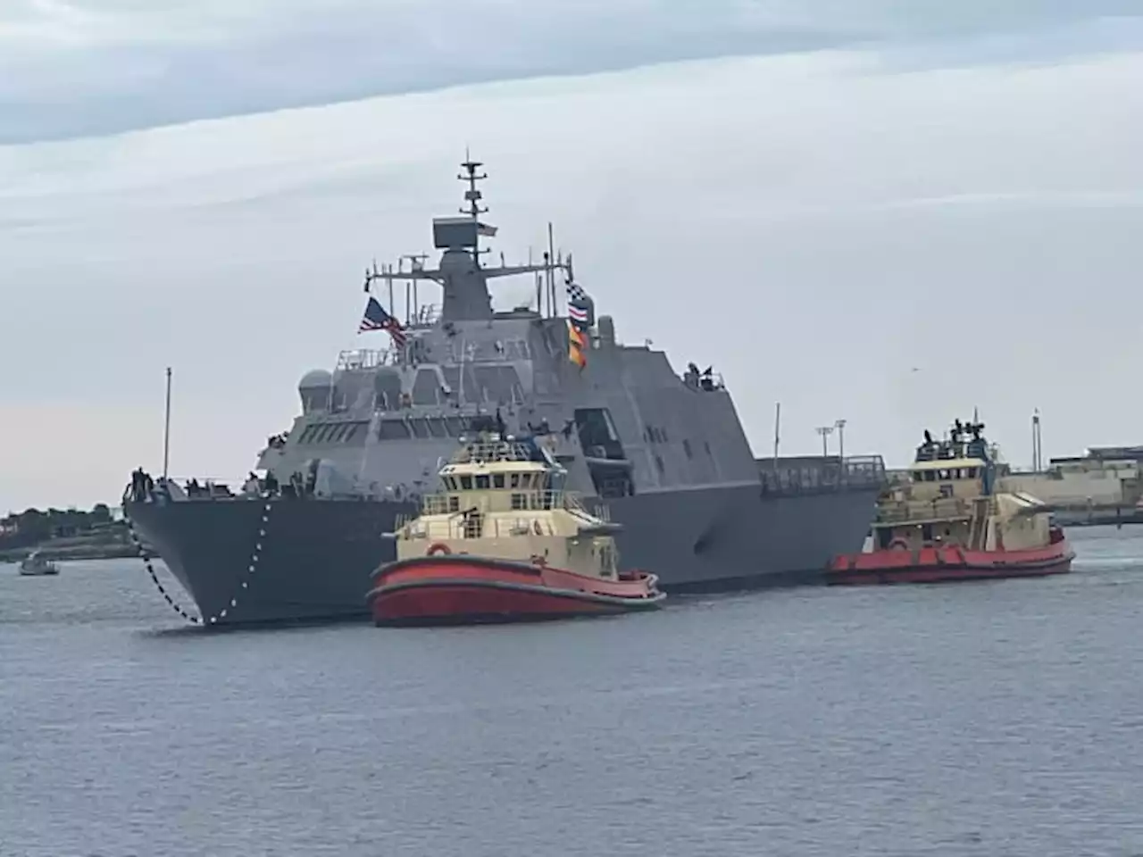 USS Cooperstown joins the fleet at Naval Station Mayport