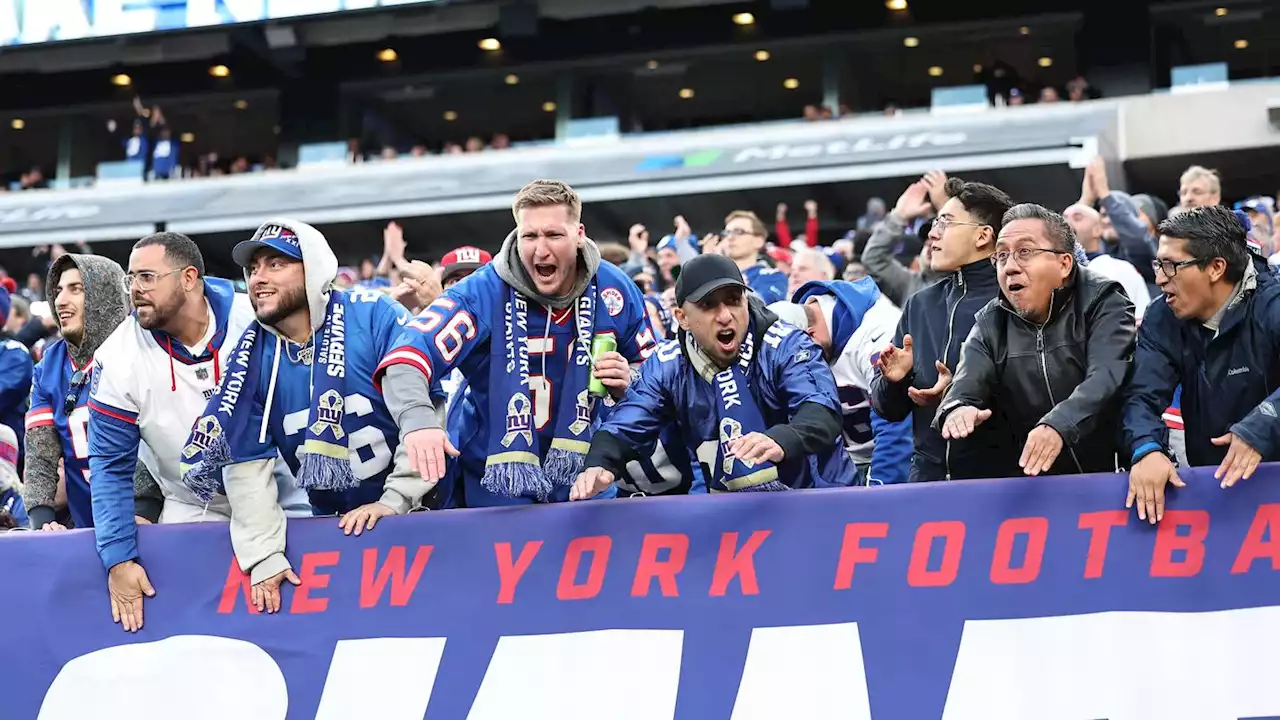 Giants fans give WR Kenny Golladay loud ovation after he makes first catch since Week 1