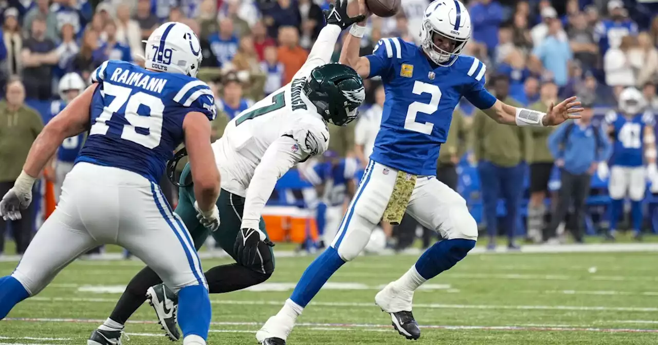 'Too many mistakes were made': Colts interim coach calls loss to Eagles 'a tough one'