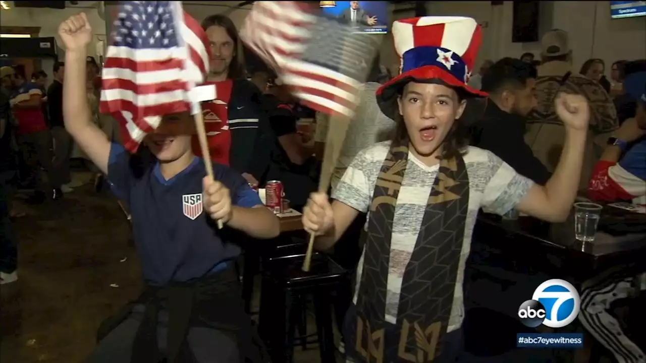 World Cup: Fans gather at Santa Monica brewery to watch US play Wales