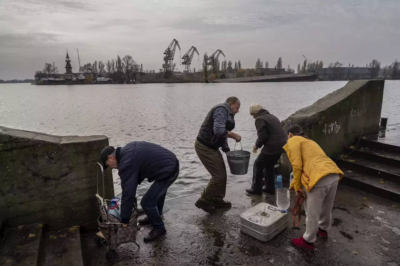 Ukraine to civilians: Leave liberated areas before winter