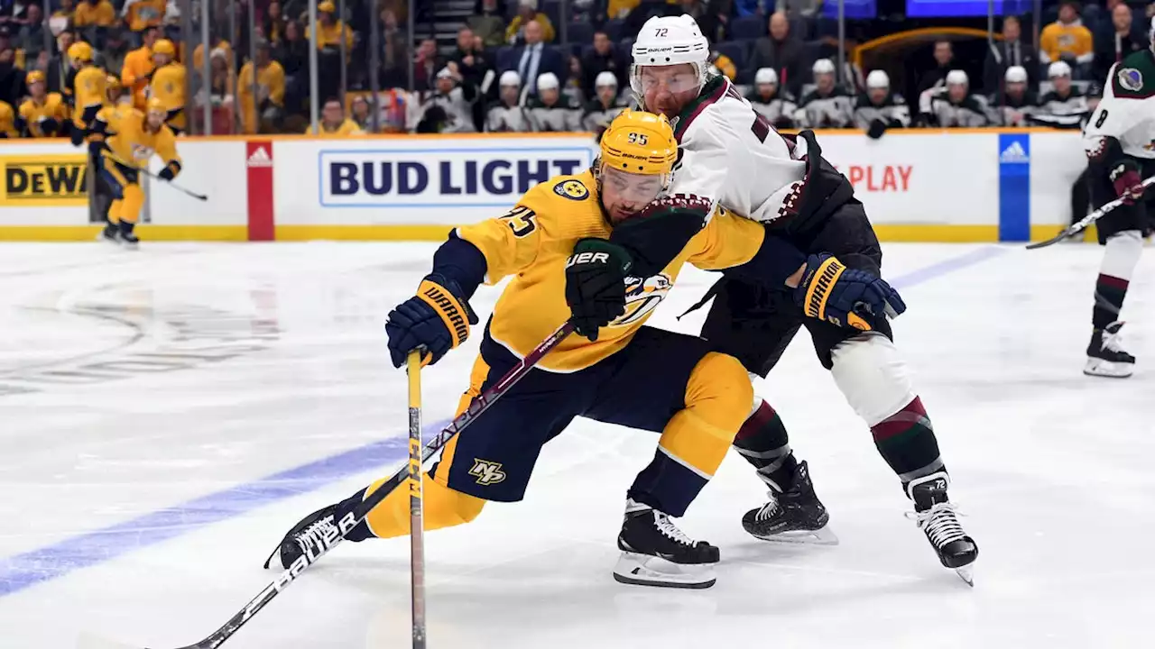 Nashville Predators beat Arizona Coyotes 4-3 in 7th round shootout