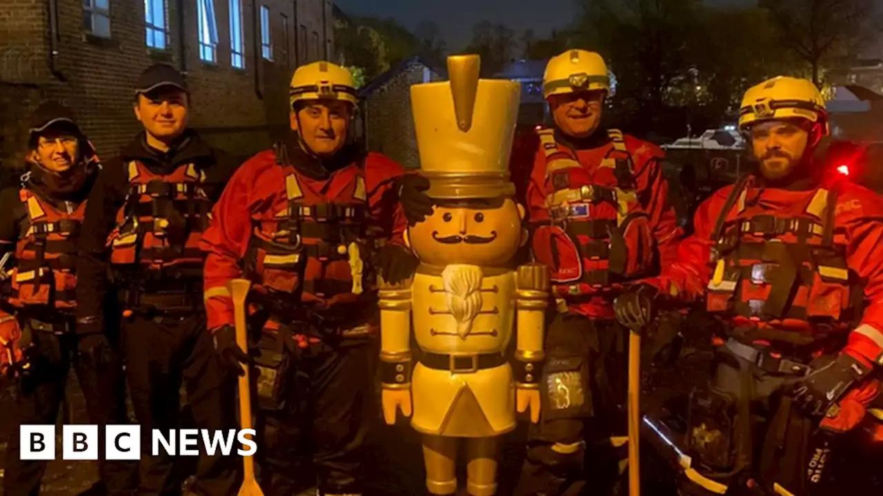 York: Stolen Nutcracker Christmas figure rescued from river Foss