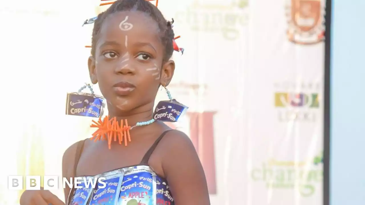 Nigeria: Teens upcycle rubbish in modern fashion show