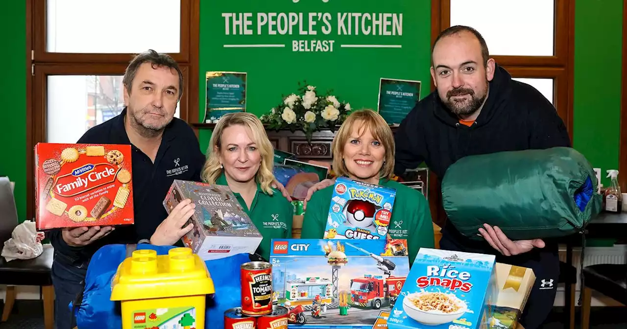 Belfast food bank launches Christmas appeal as demand for services grows