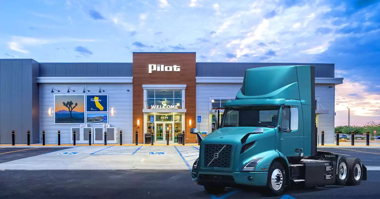 Pilot Company & Volvo Group Partner To Build National Public Heavy-Duty Charging Network