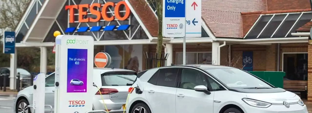 Tesco Will Now Charge For Level 2 EV Charging