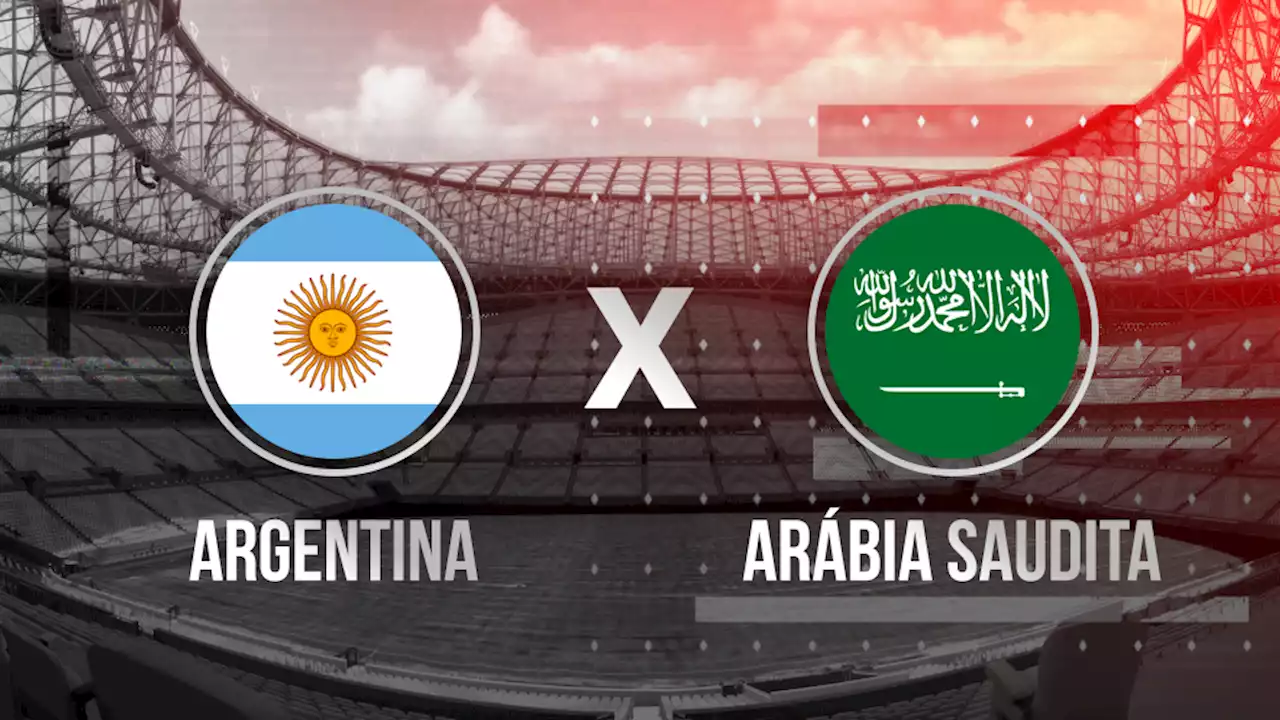 Jogo da Copa Ao Vivo: Argentina x Arábia Saudita