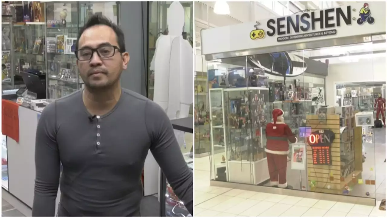 Calgary-area store owner anxious about holiday shopping season amid supply chain slowdowns