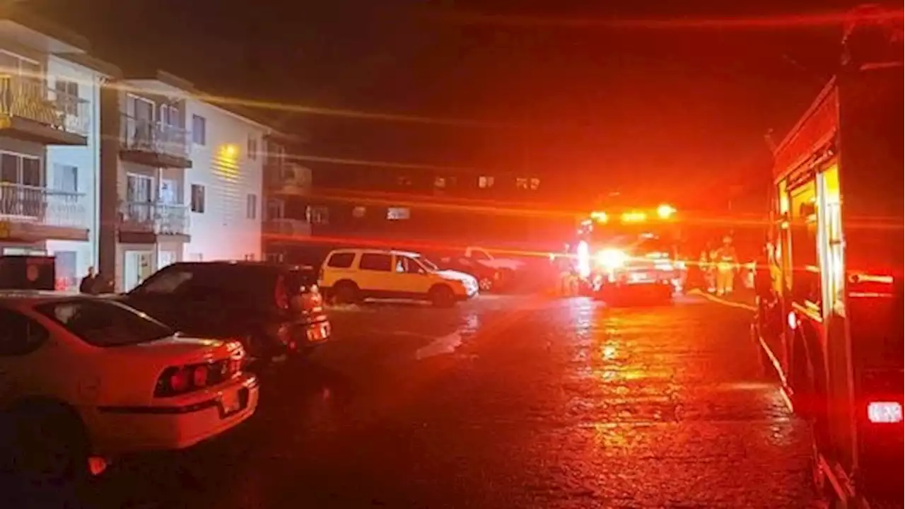 'Crawled on my hands and knees': Port Hardy residents tackle apartment fire