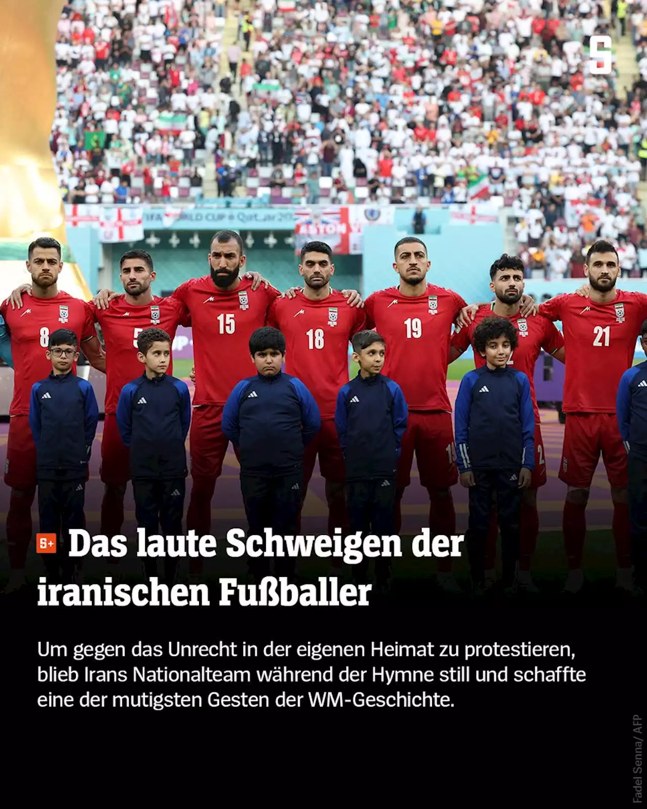 (S+) Irans Fußballer bei der WM: Das laute Schweigen