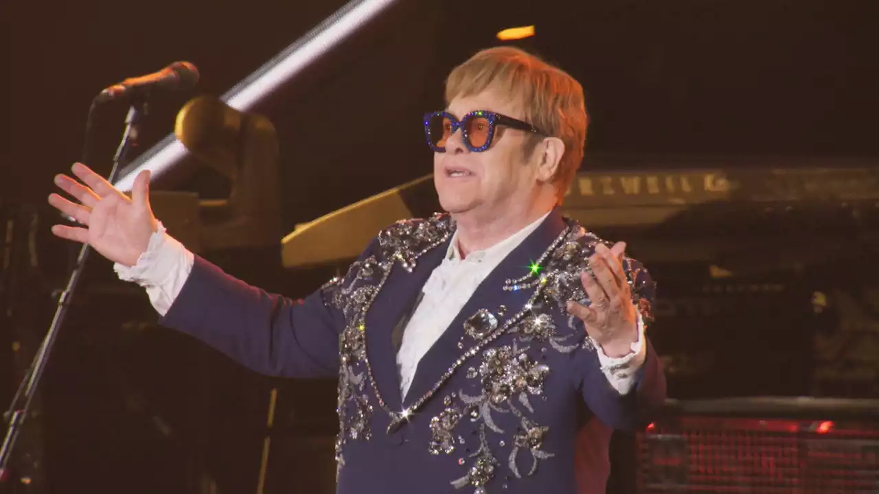 Elton John Takes Final Bow At Star-Studded Dodger Stadium Show