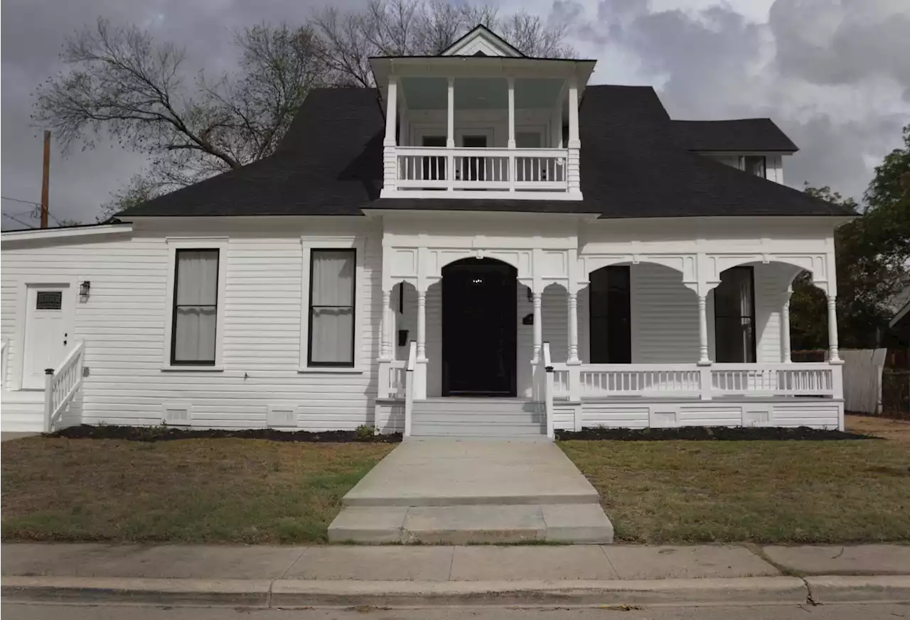 Historic house, once endangered, now restored and for sale