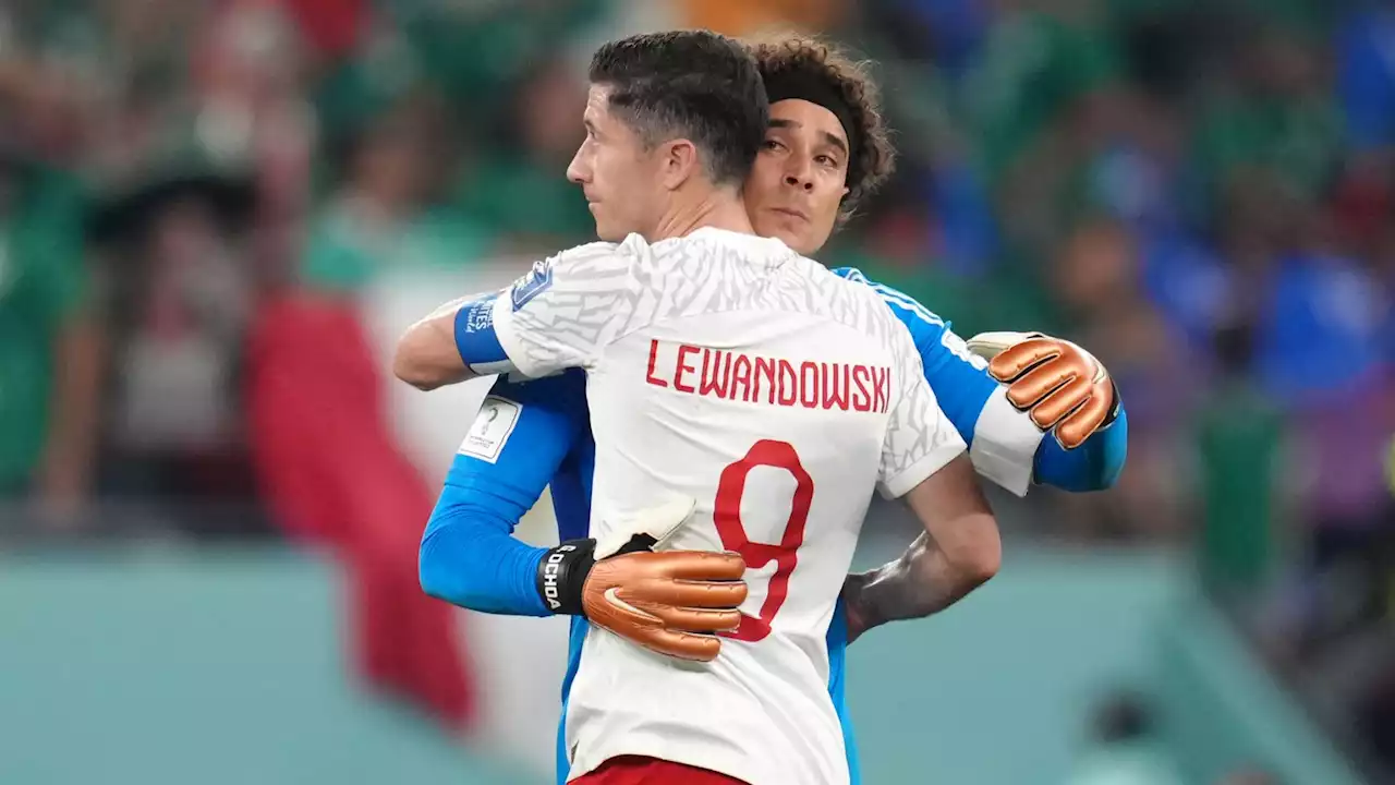 Lewandowski and Ochoa combine to provide a comforting moment of World Cup familiarity