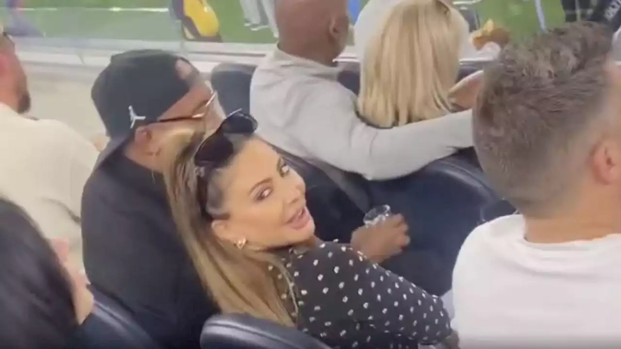 Larsa Pippen, Marcus Jordan heckled at Chargers game: 'Cold as a mother----er'