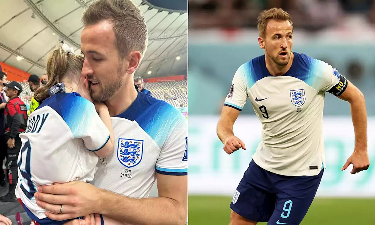 Harry Kane's adorable post-match dad moment following World Cup win will melt your heart