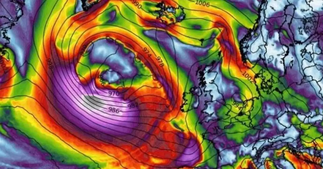 Ireland storm alert as Atlantic mega freeze to bring brutal gales and downpours