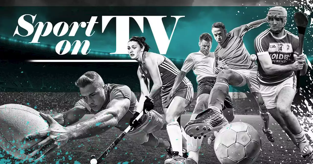 Here is your handy guide to sport on television this week