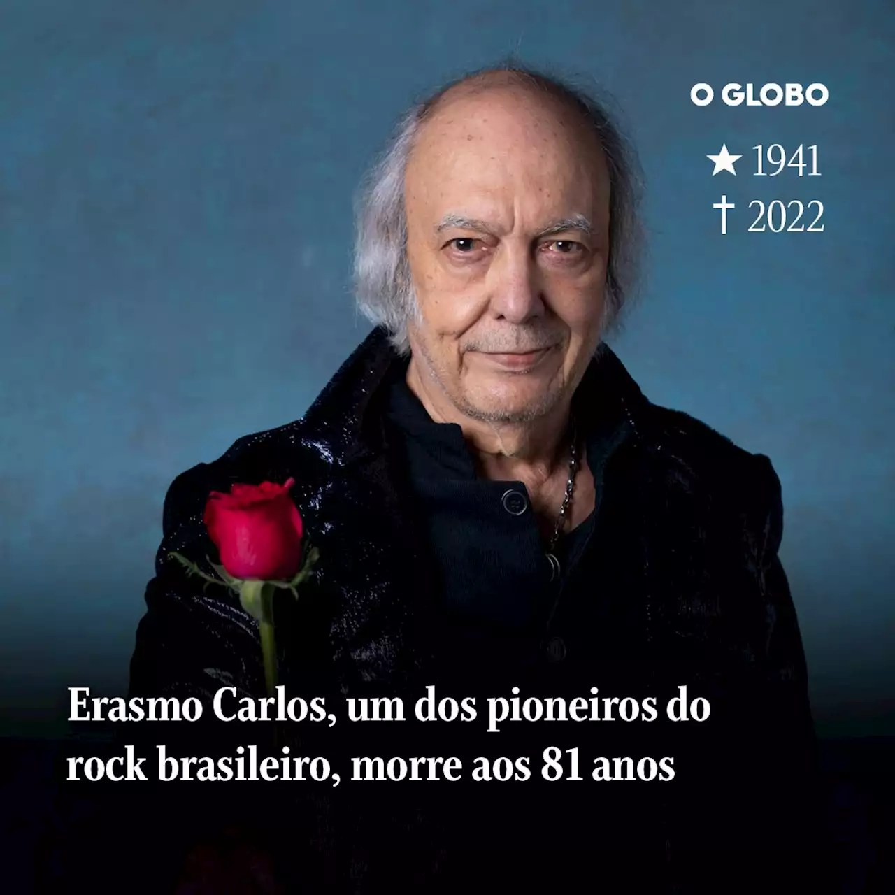 Morre o cantor Erasmo Carlos, aos 81 anos