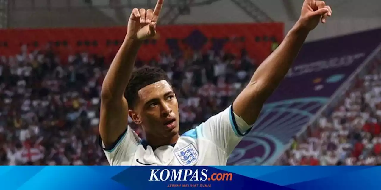 Hasil Piala Dunia 2022: Inggris Pesta, Bellingham Irama Tiga Singa