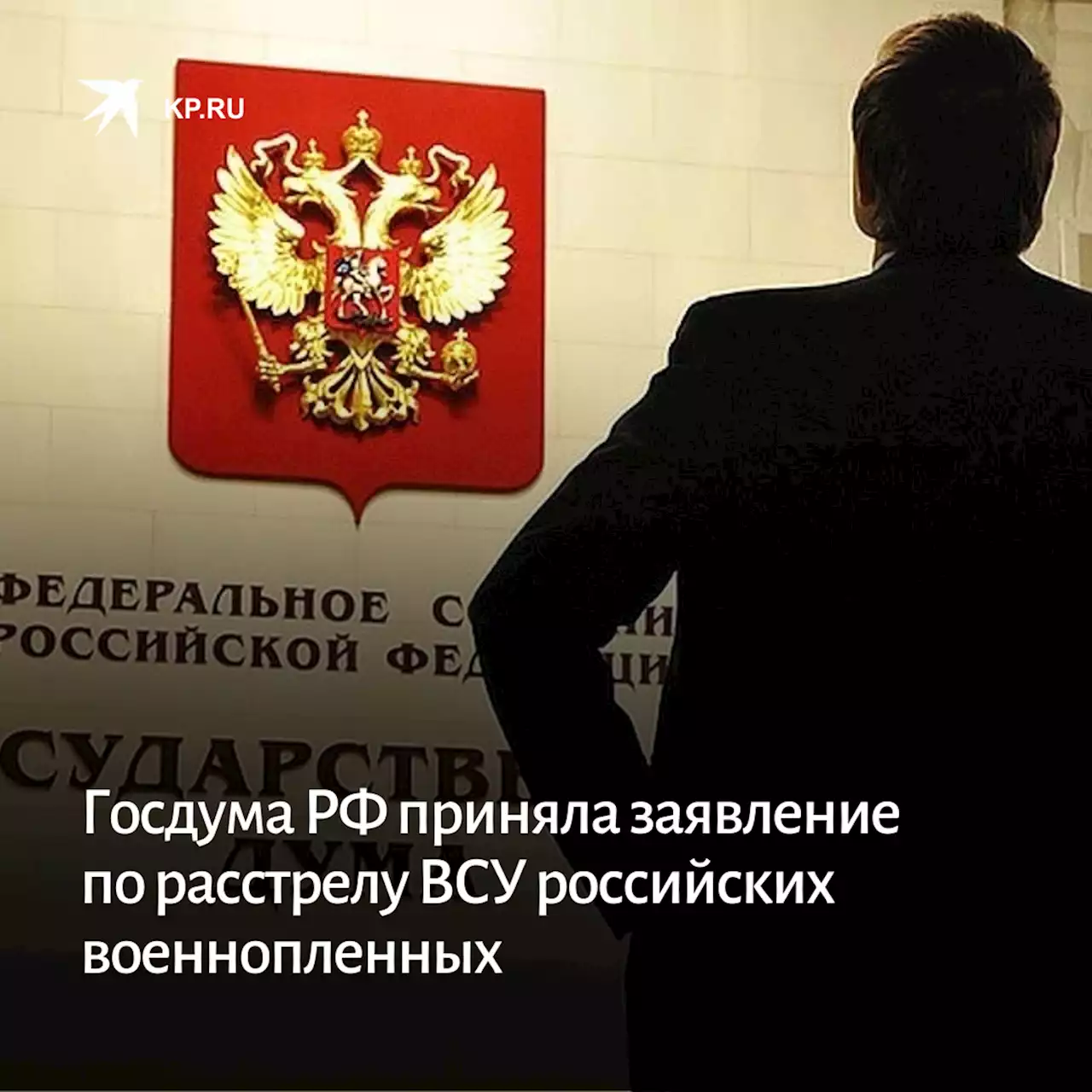 Госдума РФ приняла заявление по расстрелу ВСУ российских военнопленных