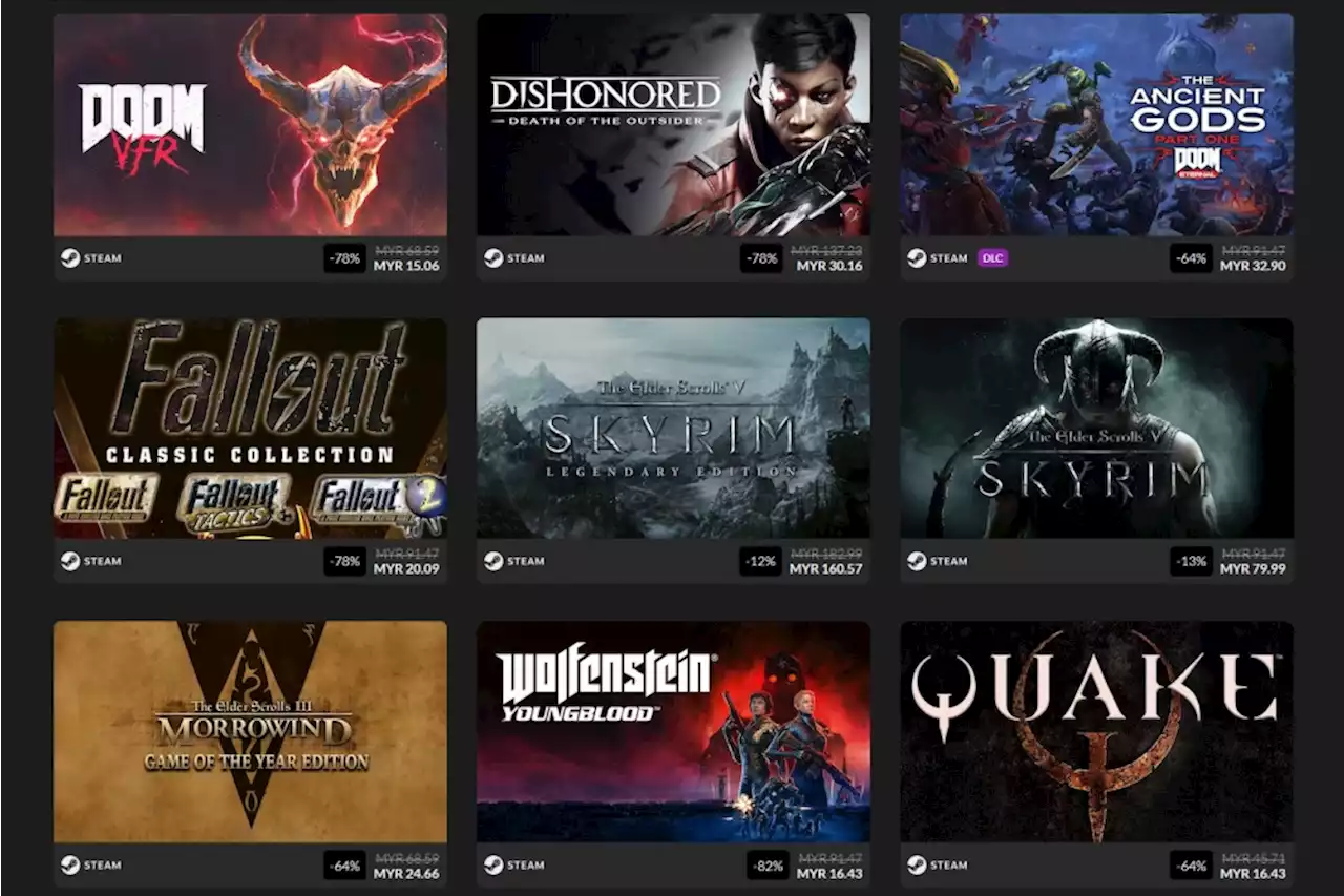 Bethesda Games Get Black Friday Discounts Through Fanatical