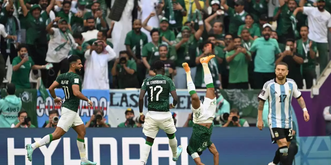 You’ve got to hear this wildly enthusiastic broadcaster call Saudi Arabia's second and decisive goal against Argentina