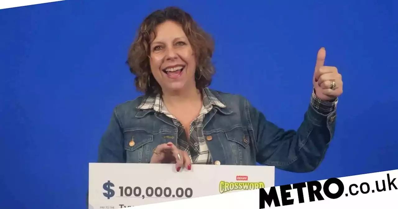 Mum-of-three wins second $100,000 lottery jackpot in two years