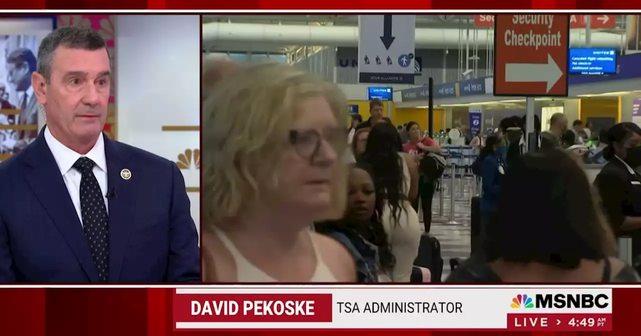 TSA head warns holiday travel will reach pre-pandemic levels