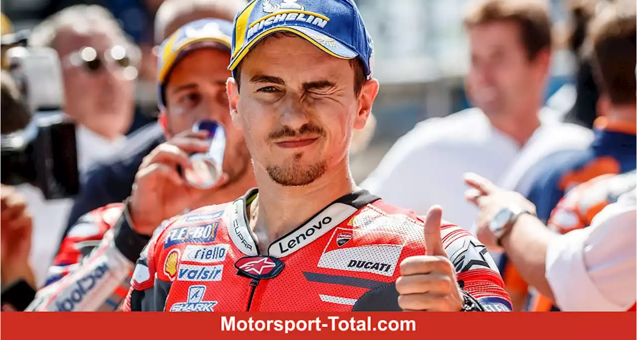 Jorge Lorenzo verrät: 'Hatte zwei Möglichkeiten zu Ducati zurückzukehren'