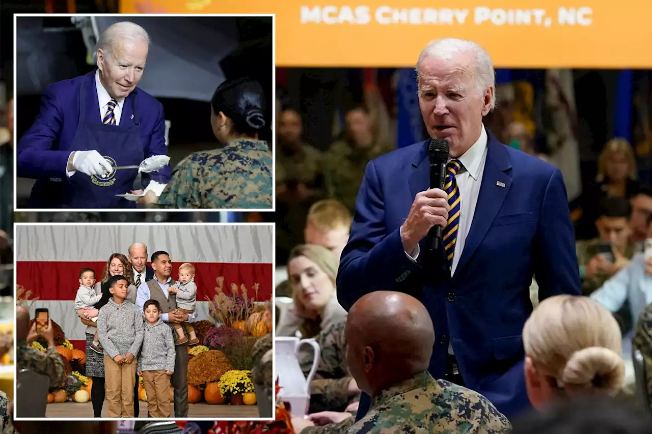 Biden tells boy to ‘go steal a pumpkin’ during ‘boring’ speech