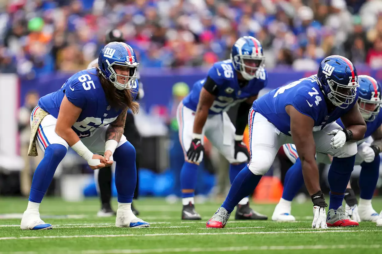 Giants’ Nick Gates could start versus Cowboys as stirring comeback continues