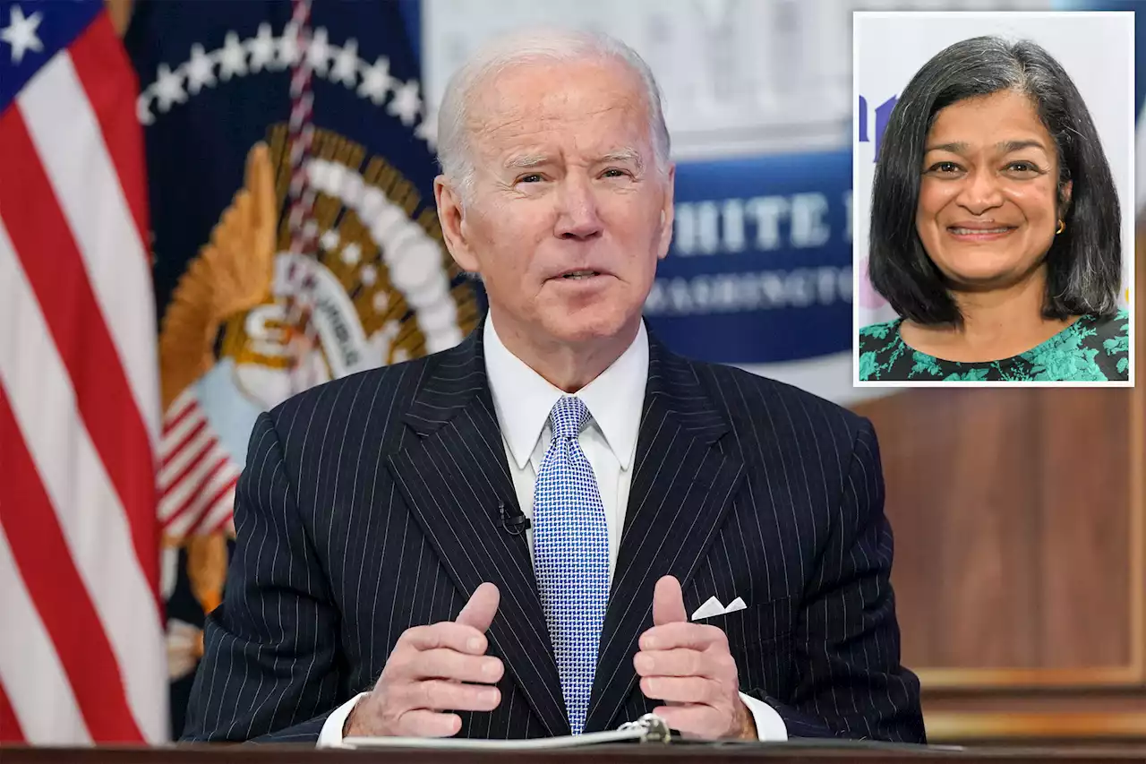 Progressive leader Rep. Pramila Jayapal backs Biden running in 2024