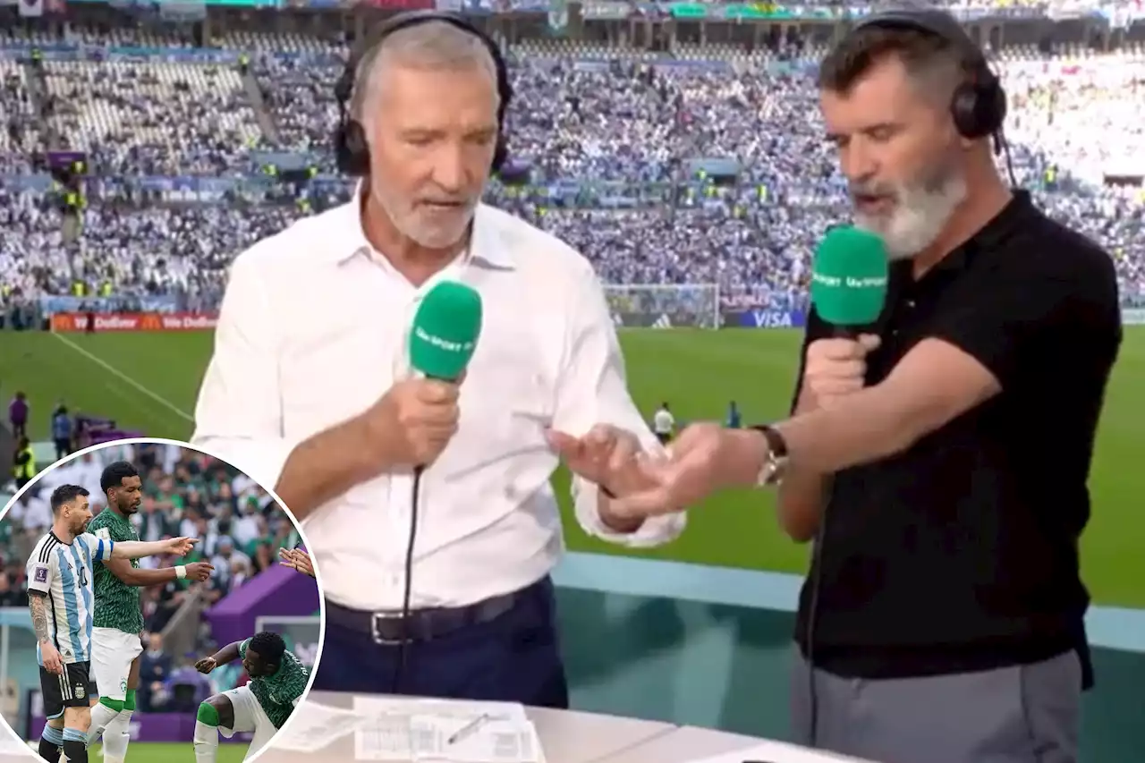 Soccer analysts Roy Keane, Graeme Souness turn on each other in fiery World Cup debate