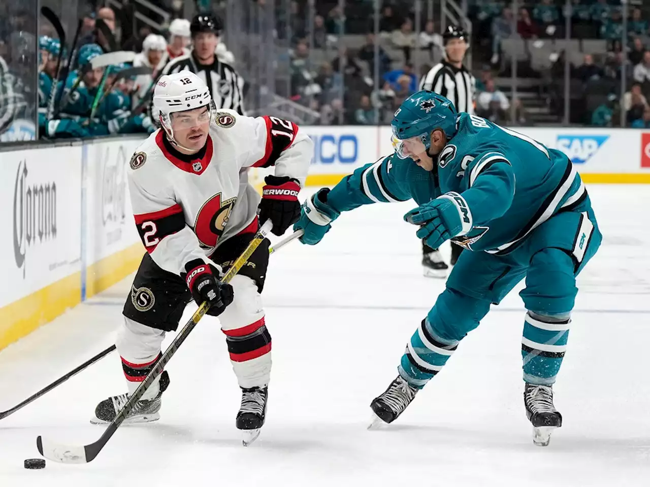 GARRIOCH: Ottawa Senators suffer ugly loss to San Jose Sharks to start four-game road trip