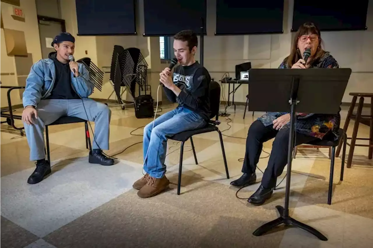 By age 3, he was playing several instruments. Now Rowan’s first blind vocal music student is inspiring his classmates