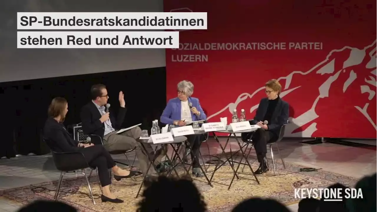 So war das erste Hearing der SP-Kandidatinnen in Luzern